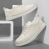 Genuine Leather Men Casual Shoes Lightweight Sneakers Breathable Sports Shoes All-match Outdoor Skateboard Footwear Treking Shoe