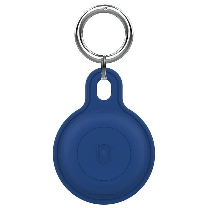 Силиконовый брелок для кейса Apple Airtags Защитная крышка для путешествий Водонепроницаемый держатель Air tag Аксессуары для трекера Кейс AirTag