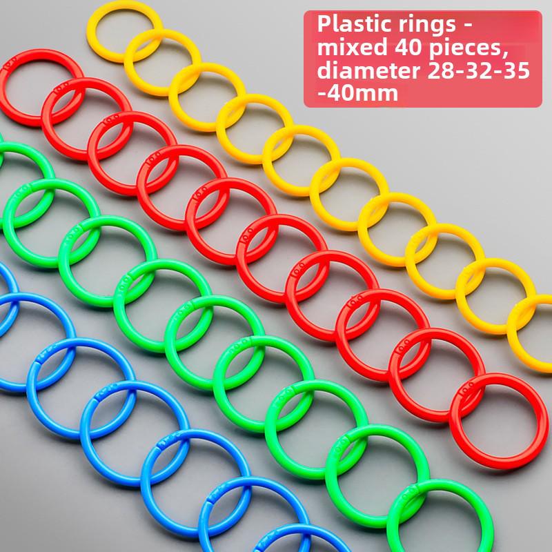 Держатель для карточек с отрывными листами, кольца для переплета, катушка для книг с железными кольцами