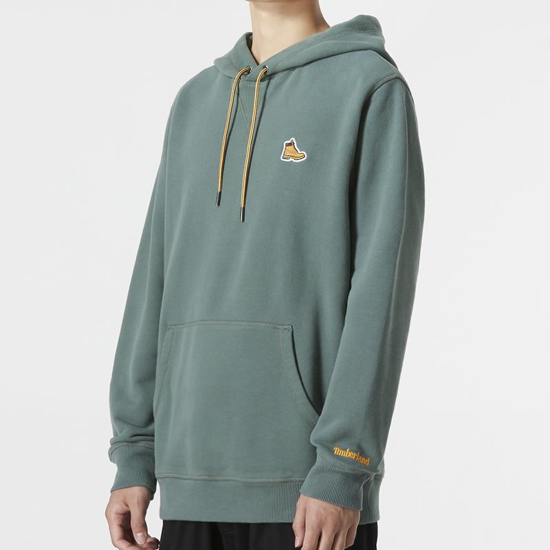 Timberland Af Boot Logo Hoodie Sweatshirt Solid Color Sports Casual Hoodie Men Hoodies Green A6991-392