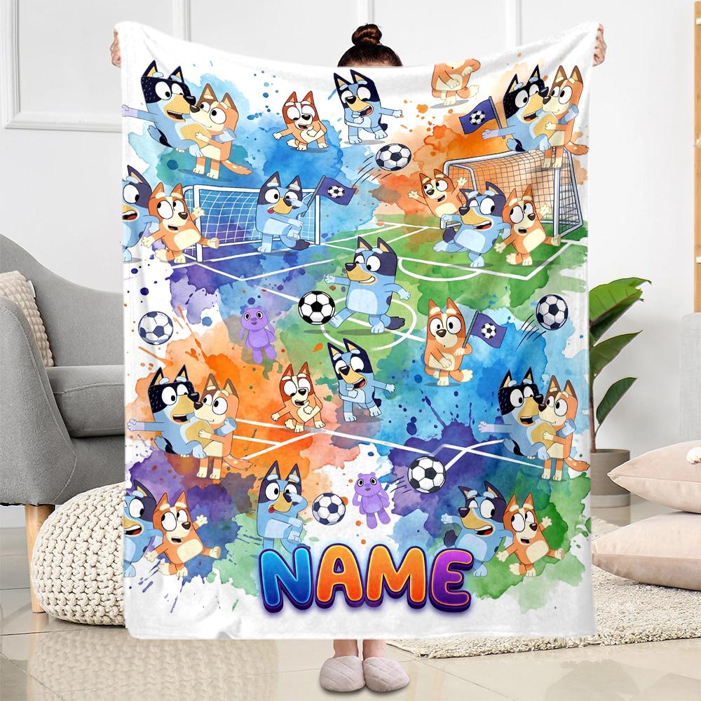 Sunny Day Adventure Customize Text Blanket Throw Customizable Blanket Ultra-Soft Throw For Chair Picnics Living Room Livingroom for All Occasions