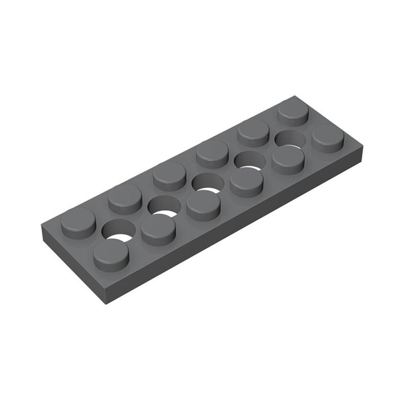 Нетоксичный Moc 10 шт. 32001 Пластина 2x6 с 5 отверстиями Набор строительных блоков Высокотехнологичная плата Кирпичики Образовательная игрушка из частиц Детский подарок на день рождения