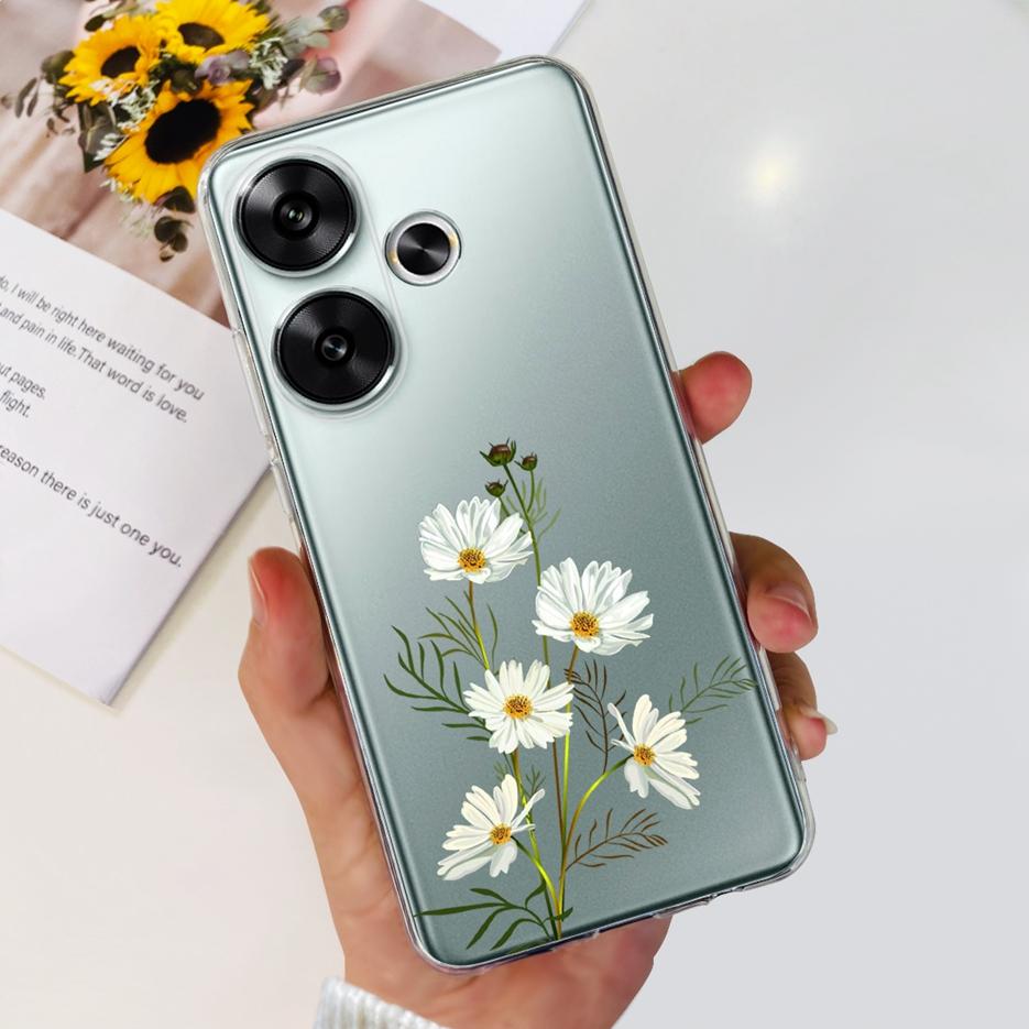 For Xiaomi Poco F6 Case Redmi Turbo3 New Fashion Painted Cover Soft Slim Phone Cases For Xiaomi Redmi Turbo 3 Poco F6 F 6 Bumper