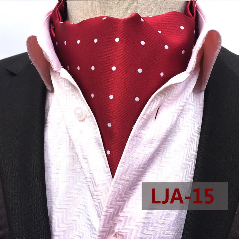 "Men's Paisley Polyester Jacquard Scarf - Gao Mouqiang Style for Trendy Business Attire"