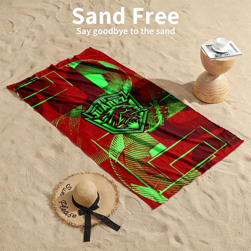 FC Juarez Beach towels also serve as bath towels summer essential a musthave for the outdoors the beach and the pool