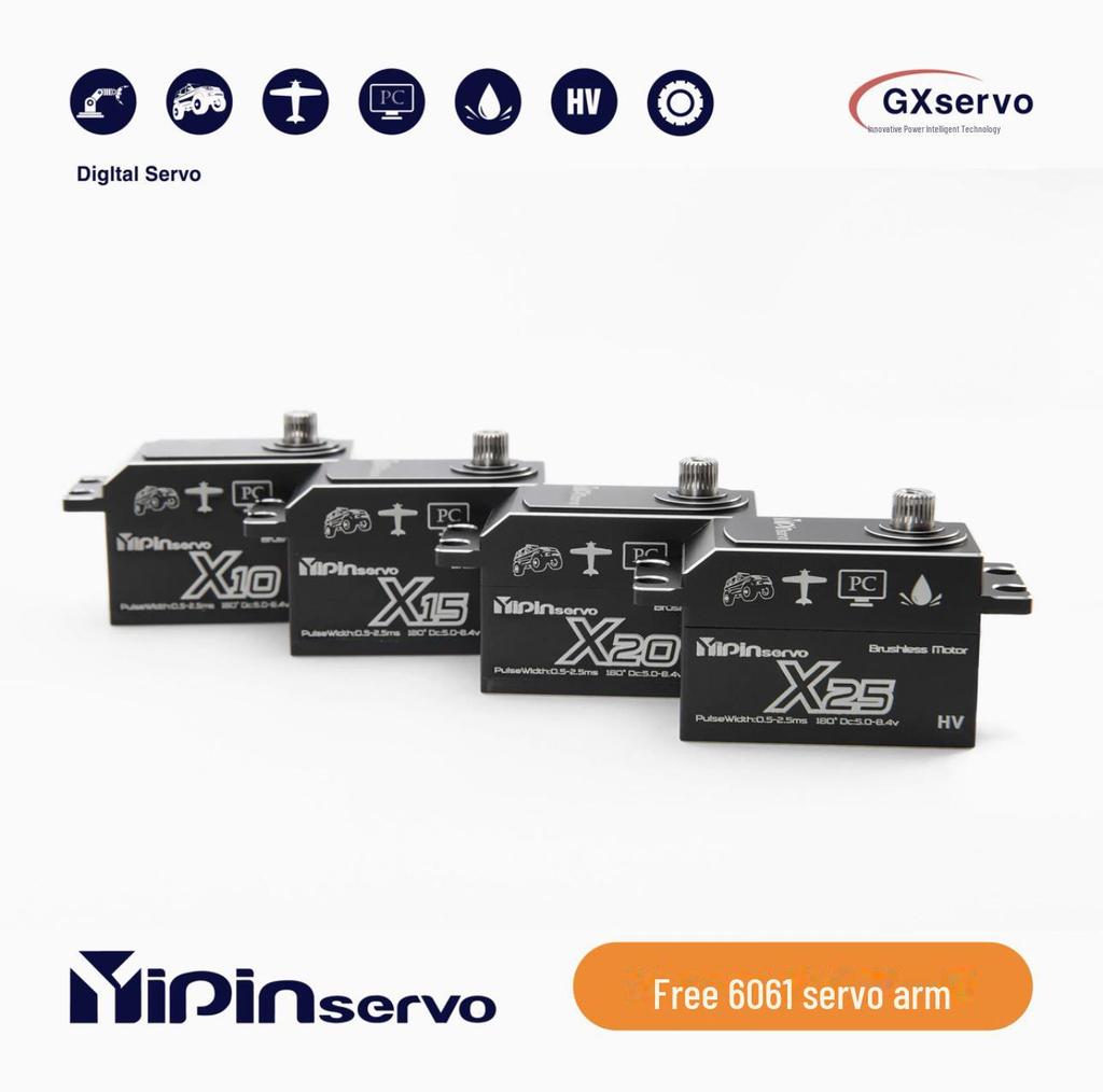 GX Merit 40KG High Torque Metal Gear Digital Servo для 1:8/1:10 восхождений и монстр-траков