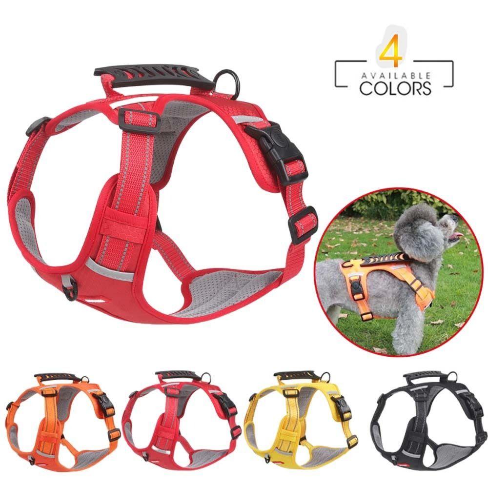 For Small Medium And Large Dogs Pet Chest Strap Pet Supplies Dog Harness Vest Pet Harnesses Leash
