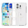 For iPhone 16 Pro Max Case Compatible with MagSafe Reinforced Corners TPU+Acrylic+TPE Phone Cover