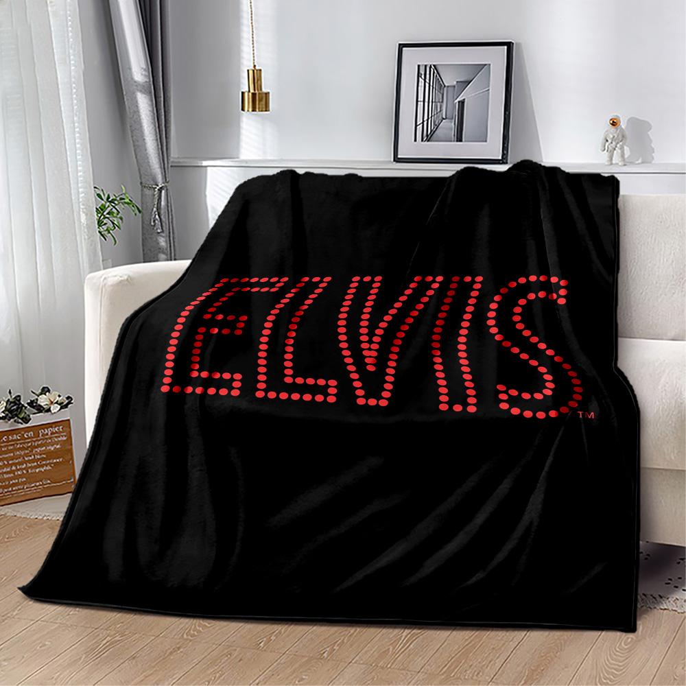 Elvis Presley Collage Blanket Soft & Cozy Suitable for Office Chair Livingroom Sofa for All Occasions Modern Birthday Christmas Gift Blanket