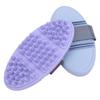 Soft Oval Horse Grooming Brush - Bendable Massage Comb