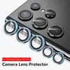 Защитные стекла для объектива задней камеры, металлическое кольцо для Samsung Galaxy S22 Ultra 5G S 22 Ultra S22Ultra, закаленное стекло, задняя крышка объектива