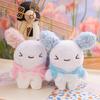 11 см креативный мультяшный кролик милый брелок для ключей детская кровать подвеска брелок мягкая успокаивающая игрушка детский рождественский подарок