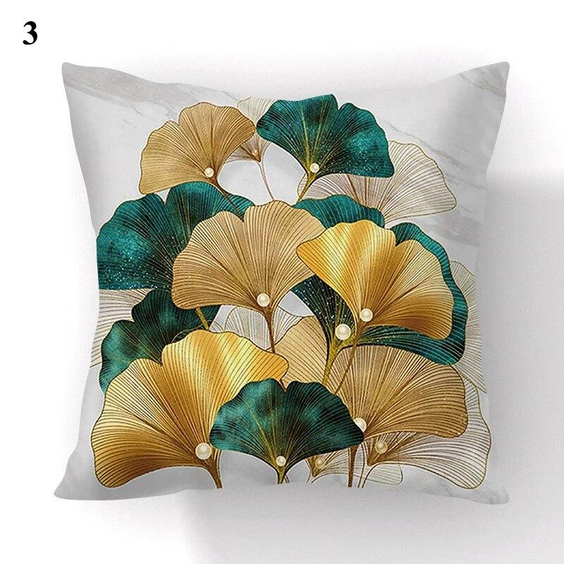 Ginkgo Biloba Pillowcase Pillowcase Upholstered Pillowcase Christmas New Year Cushion Cover Home Decor