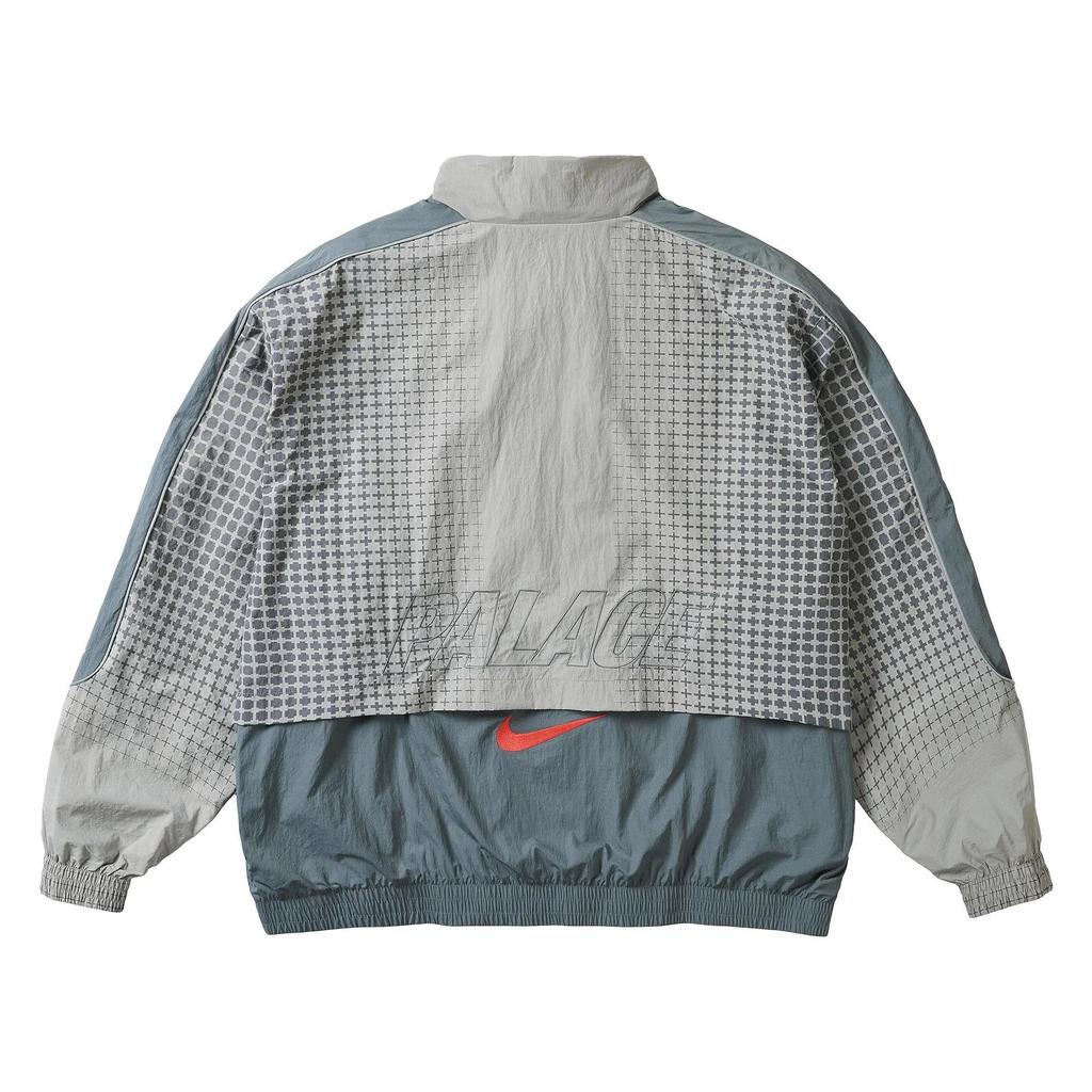 Nike Jackets Unisex Gray Stand Collar Moderate Straight Fit (Unisex) Jackets IM3201 052