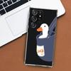 Cartoon Duck Goose Game Phone Case For Samsung Galaxy S24 S23 S22 Ultra S21 S20 Fe S10 Plus S10E S9 S8 + Shell Coque