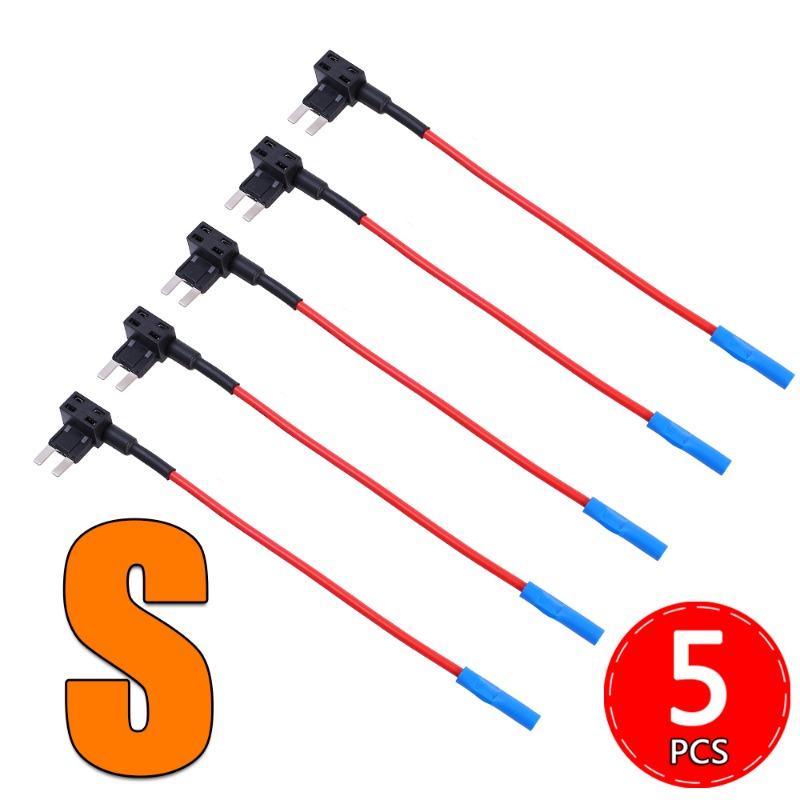 Держатель автомобильного предохранителя Add-a-circuit MINI SMALL MEDIUM TAP Adapter Micro Mini Standard Blade Car Preparator with holder