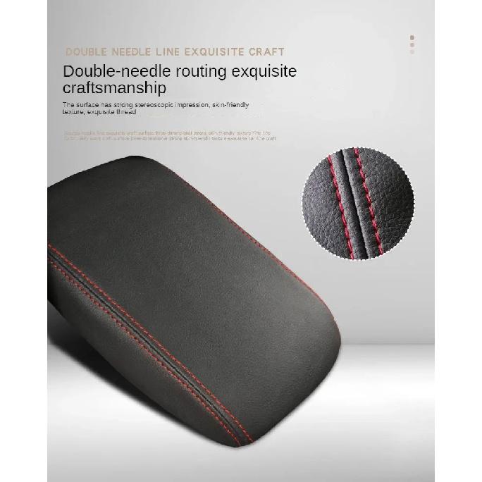 New PU Leather Car Armrest Box Center Console Lid Armrest Cover Car Accessories For VW Volkswagen Golf 7 MK7 2012 -2019