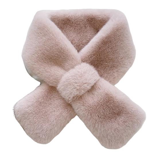 Женский шарф на шею однотонный мягкий на ощупь теплый ветрозащитный холодостойкий обертывание для шеи утолщенный холодостойкий