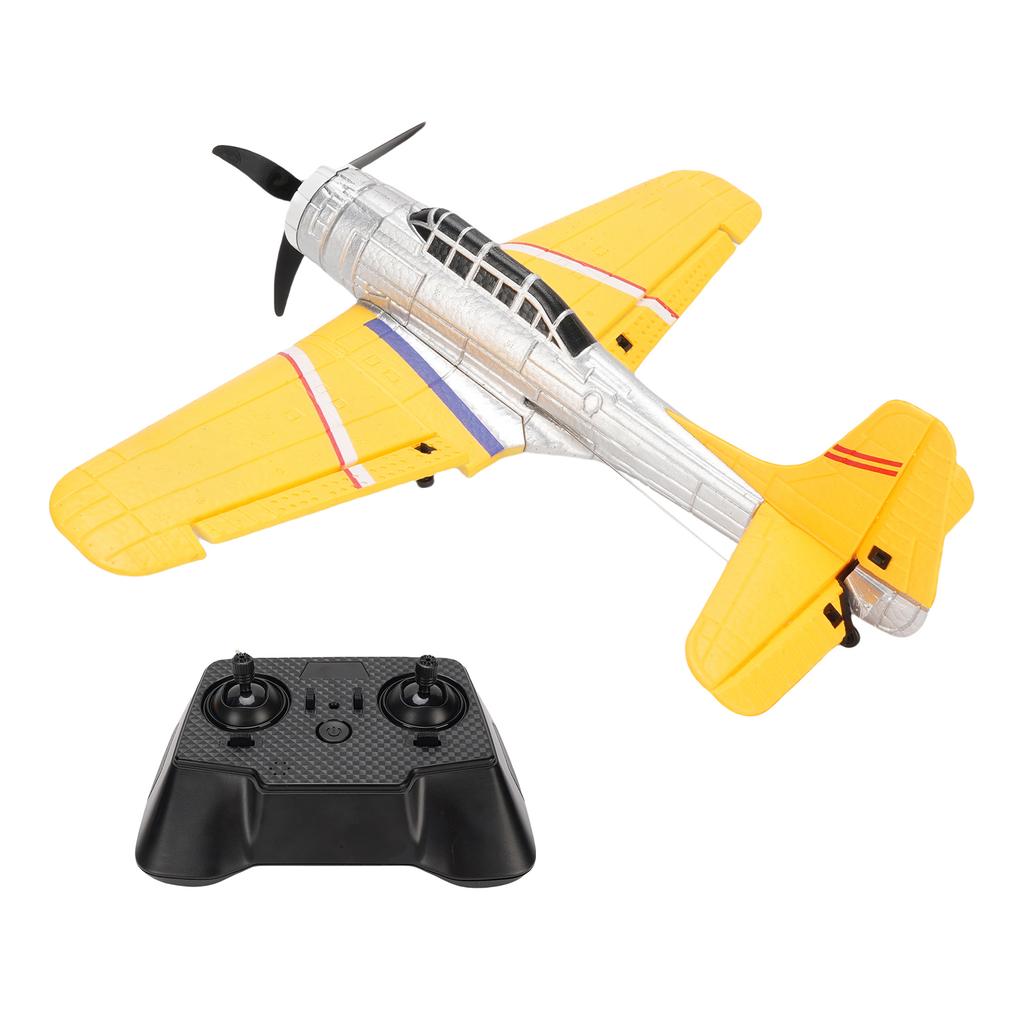 2.4G RC Airplane, EPP Foam Glider with Brushless Motor, Gyro Stabilizer, 360 degrees Flip and 180 degrees Inverted