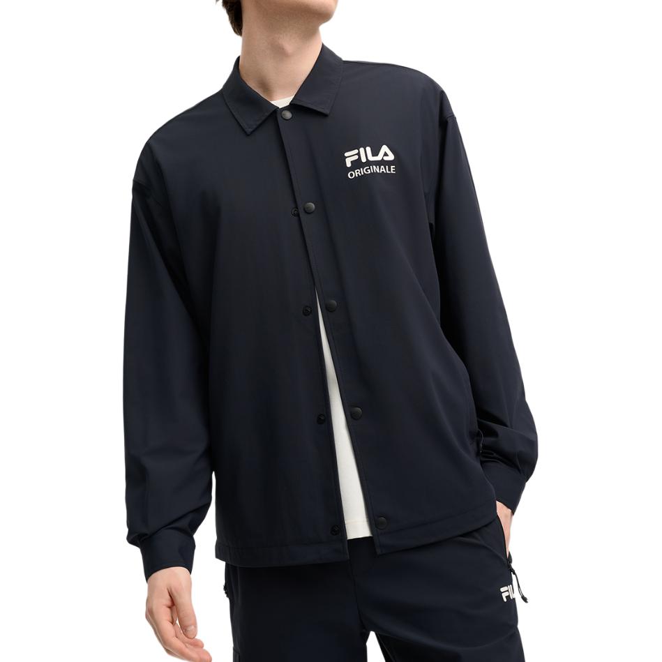 FILA ORIGINALE 2025Q1 Coat Men's Jet Black F11M519501FBK
