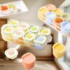 2/4/8 шт. Маленькая коробочка для прикорма для малыша, форма для парового пирога, лоток для льда, мини-коробочка для прикорма для малыша с крышкой