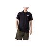 Puma Logo Letter Print Short Sleeve Polo Shirt Men Polo Shirts Black 848736-01