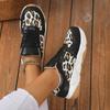 Women Casual Platform Sneakers 2024 Autumn Leopard Thick Bottom Vulcanized Shoes Woman Casual Flats Walking Shoes Plus Size 43