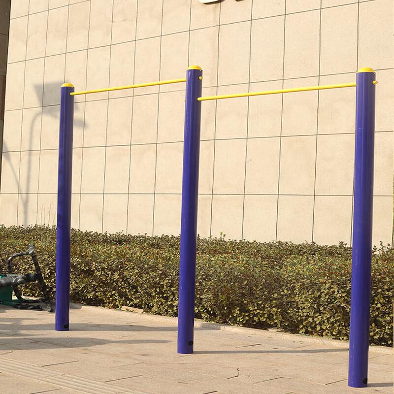 Outdoor Fitness Triple Horizontal Bar & Stall Bars