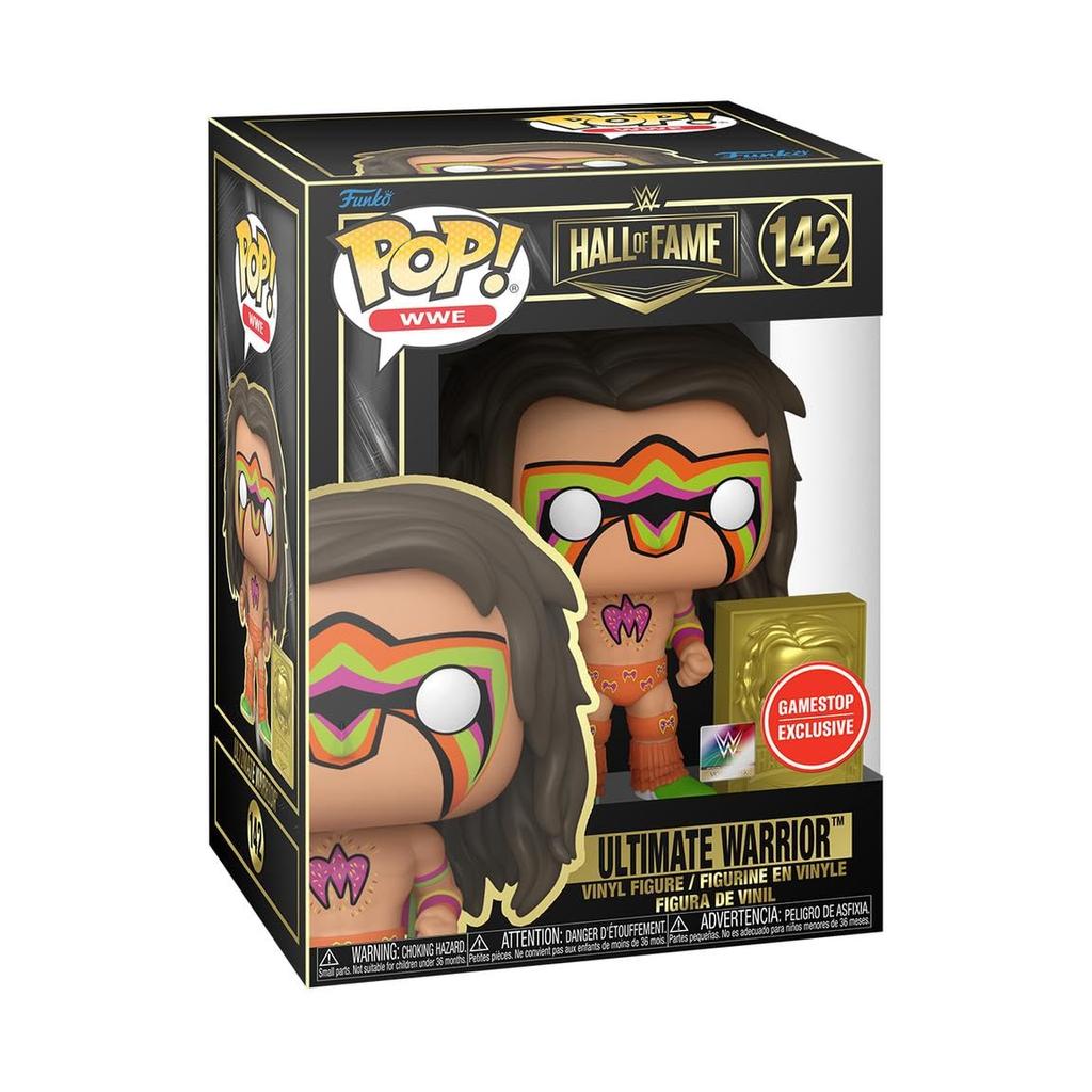 Pro Wrestling Ultimate Warrior Figure Funko WWE Funko POP! [GameStop Exclusive]