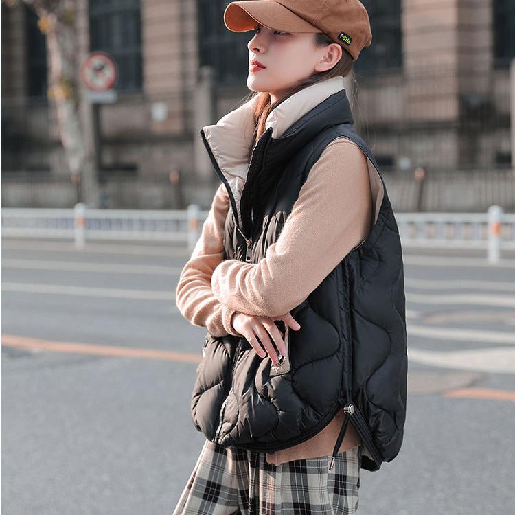 Autumn Winter Vest for Women New Waistcoat Warm Thickened Waistcoat Women Short Loose Slim Jackets Womne's Clothes