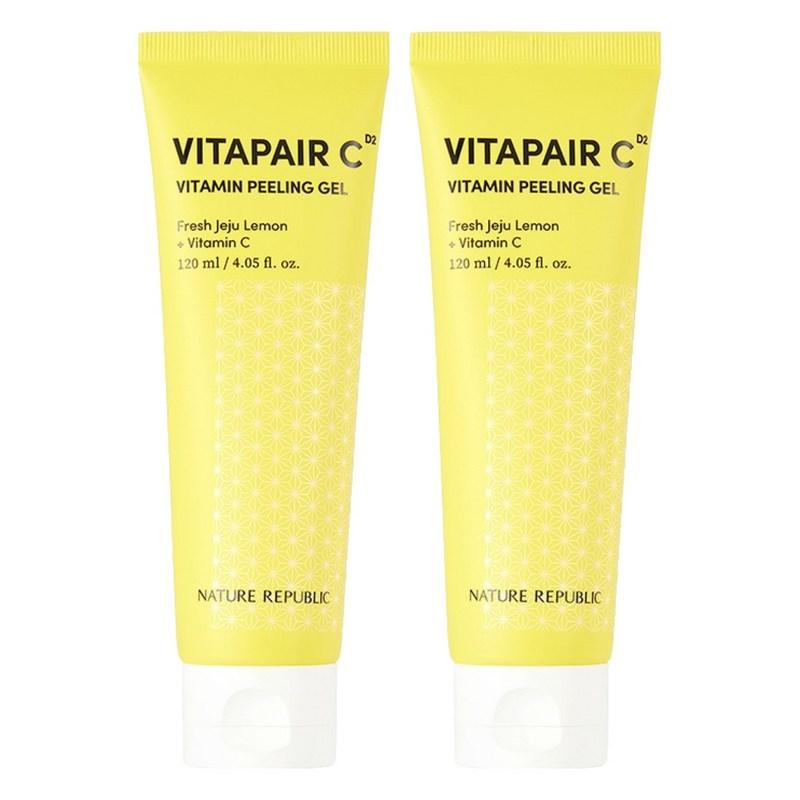 Nature Republic Vita Pair C Vitamin Peeling Gel, 120ml, 2 pcs