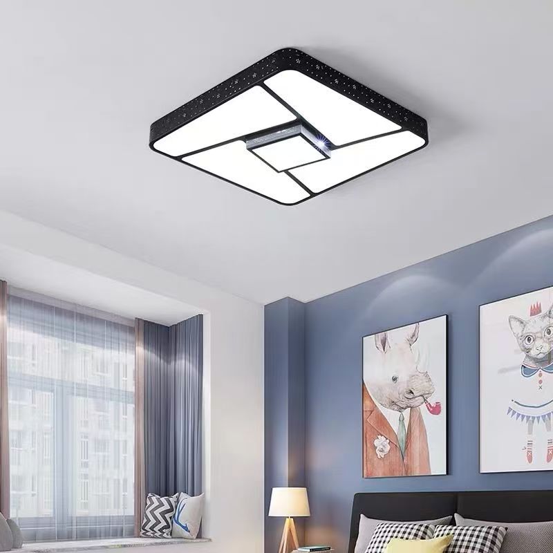 Светильник для спальни Простой современный квадратный светодиодный потолочный светильник