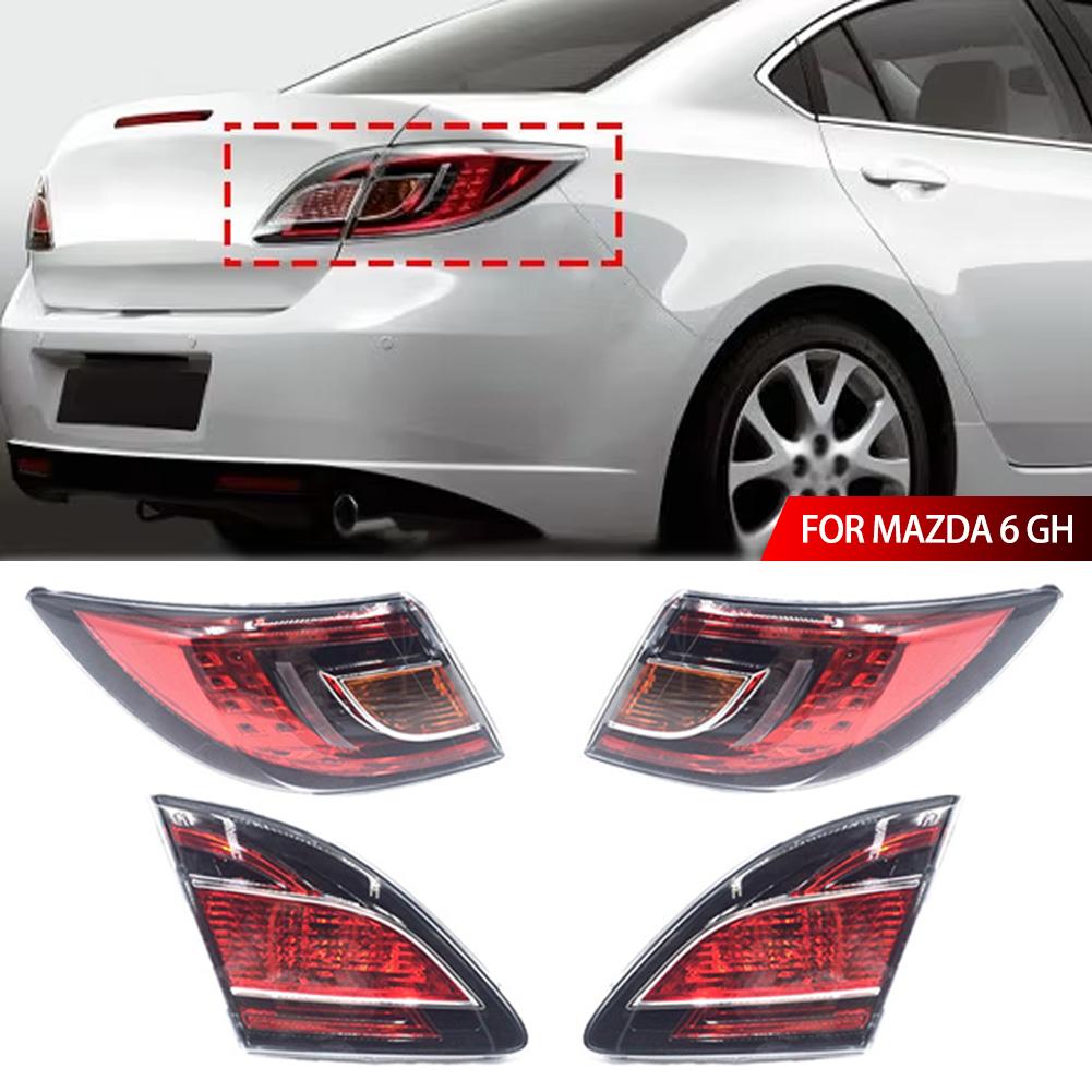 1PC Car Rear LED Tail Lights Tail Brake Stop Signal Rear Lamp for Mazda 6 GH 2009-2012