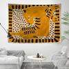Древний Египет Абстрактный Тигр Леопард Хиппи Настенные Гобелены Богемные Настенные Гобелены Мандала INS Домашний Декор