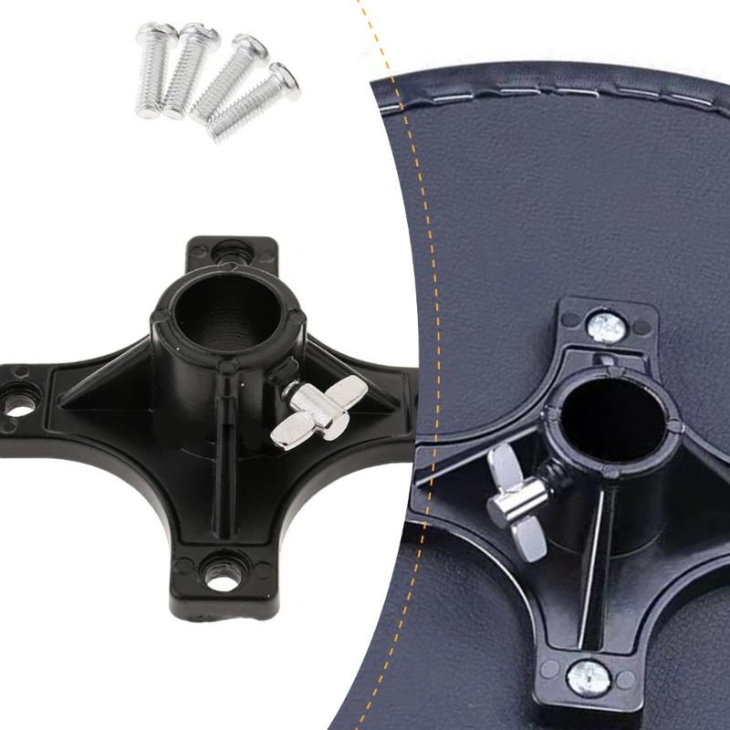 Основание для барабанного стула Поддержка Сиденья для барабанного стула Основание для трона Держатель Замена Нескользящие ножки Сиденья Основание для трона Держатель Прочный