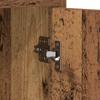 TV Stand 130 x 33 x 47 cm Reclaimed Wood Look Engineered Wood