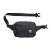 Travel Messenger Bag EXPLORER FANNY PACK SMALL Jet Black [Flowfold]