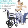 Gait Belt with Handles Transfer Belt for Patient Safety Assist Elderly Wheelchair Walker Mobility Aid