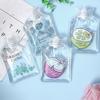 Clear PVC Hot Water Bag Cartoon Pattern Leak-proof Hot Cold Compress Pain Relief Winter Hand Feet Warmer Pouch Bottle Warm Gift