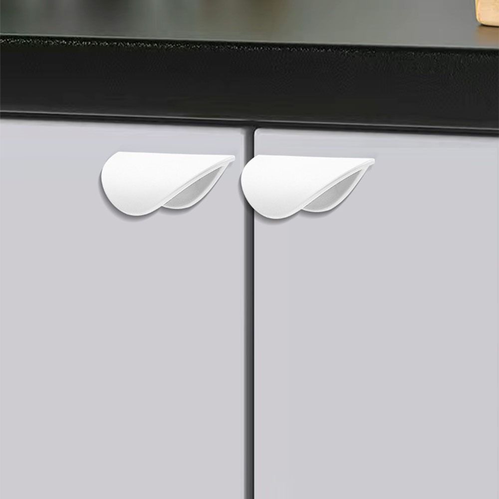 Полукруглые мебельные ручки-кнопки, ручка для ящика без сверления, скандинавская дверная ручка, комод