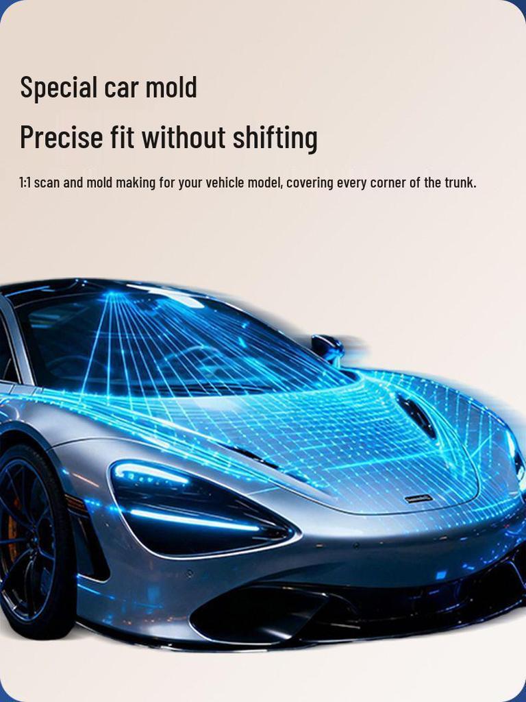 2026 ICON Special Trunk Mat for Car Interior Decoration