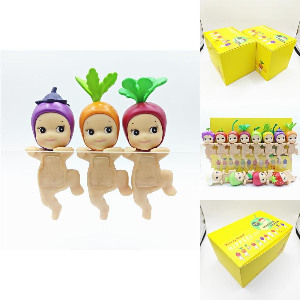 Очаровательные коллекционные игрушки-ангелы из ПВХ в слепой коробке Серия «Фрукты» Идеально для подарка