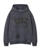 Окрашенная толстовка с принтом Typographic Sweat Blue