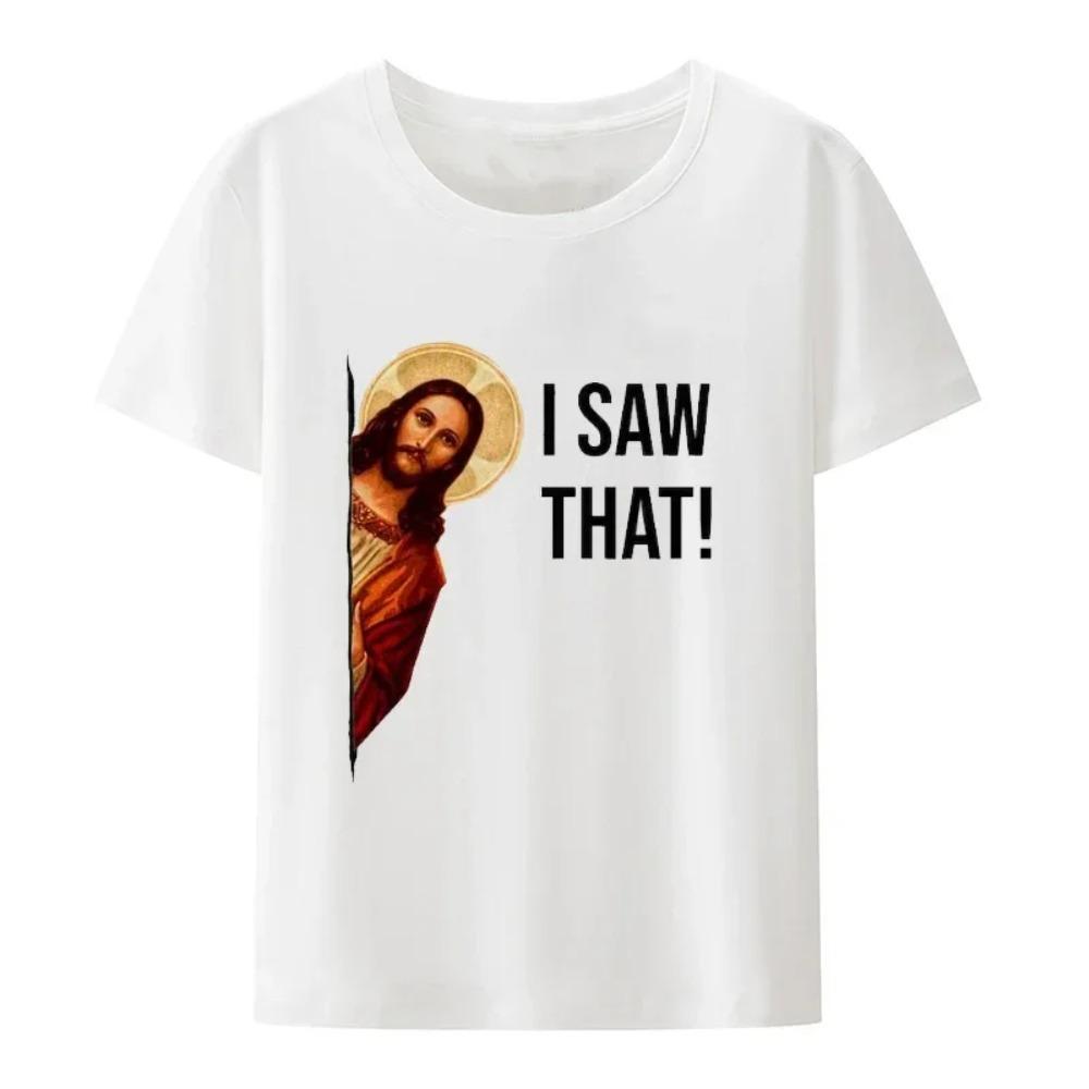 High Quality Short Sleeve Top Not Today Satan Jesus Vs Satan in O-Neck T Shirt Man/Woman Short Sleeve Tees Shirt 2024 New In