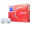 Mizuno Golf Ball D201 White 1 Dozen 12 Pieces Distance Type Compatible with Head Speeds of or More Soft Feel Construction 5NJBD220 35m/s 2-piece