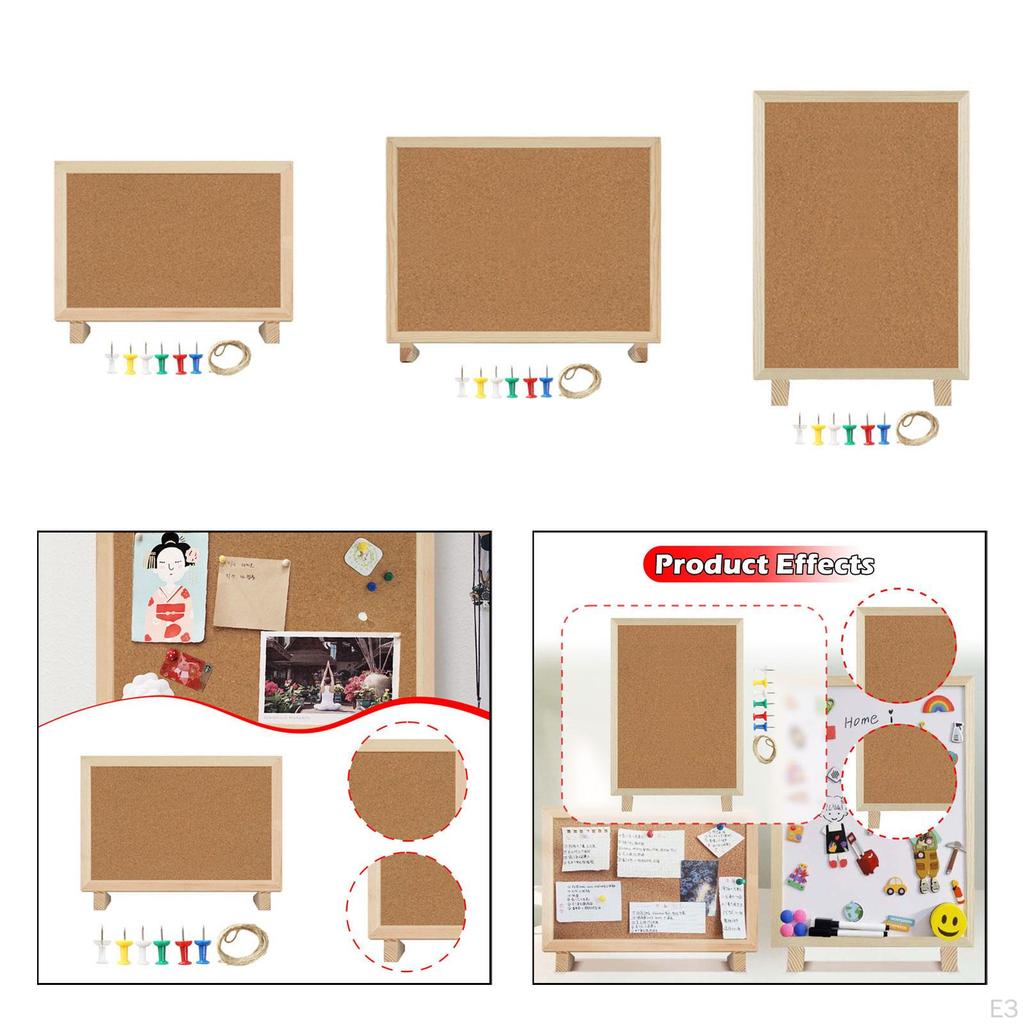 Пробковая доска для заметок Милая витрина для фотографий Декоративные подвесные доски для сообщений для дома