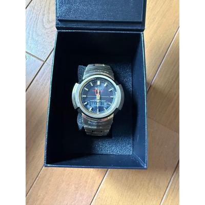 Б/у часы CASIO G-SHOCK AWM500 с металлическим ремешком