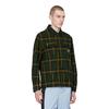 Men's Vans Contrasting Colors Plaid Jacket Green VN0A5H8BPP0