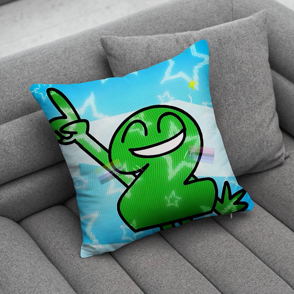 BFDI Битва за Остров Мечты Наволочка Для Домашней Спальни Автомобиля Офиса Декора Гостиной Подушка-Чехол Для Дивана Подходящая