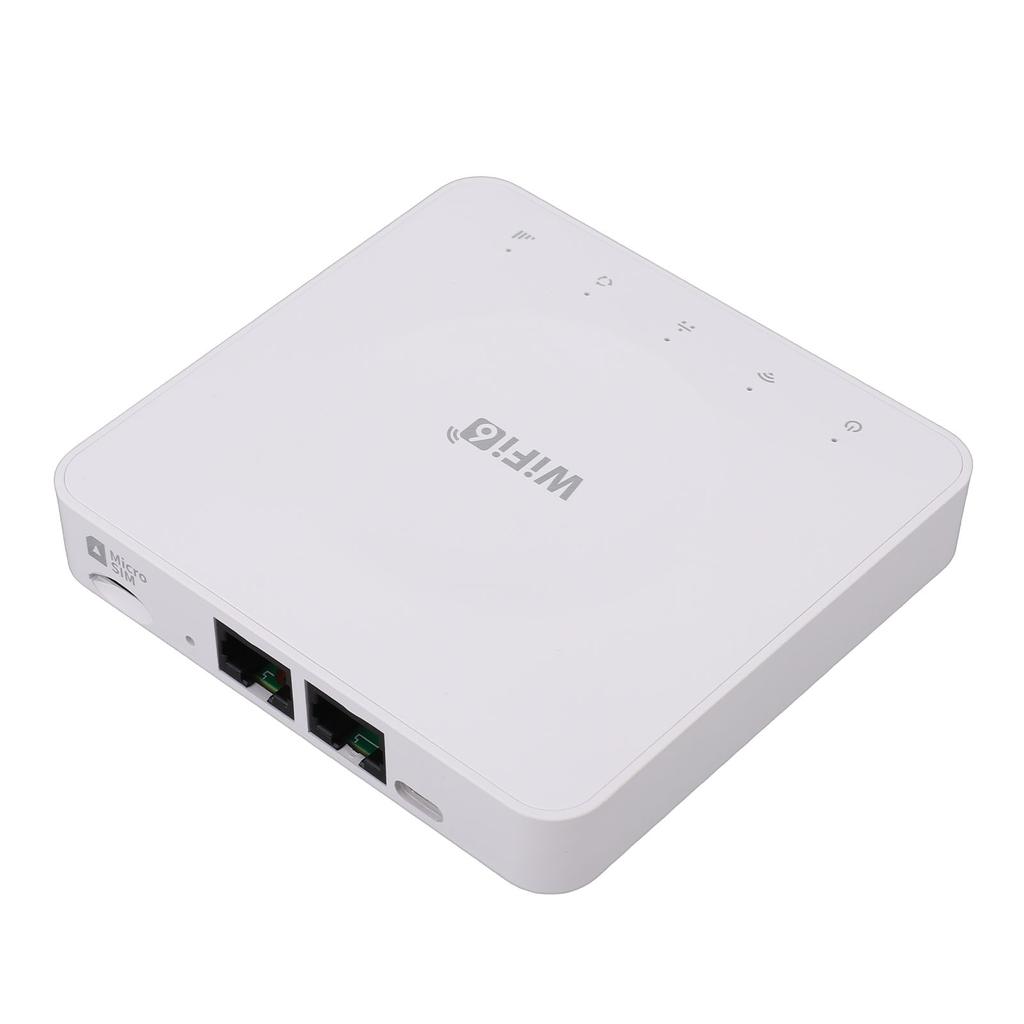 Беспроводной 4G CPE роутер с SIM-картой, двойной LAN-порт, WiFi 6, мобильная точка доступа для диапазонов B1 B3 B7 B8 B20 B38 B39 B40 B41
